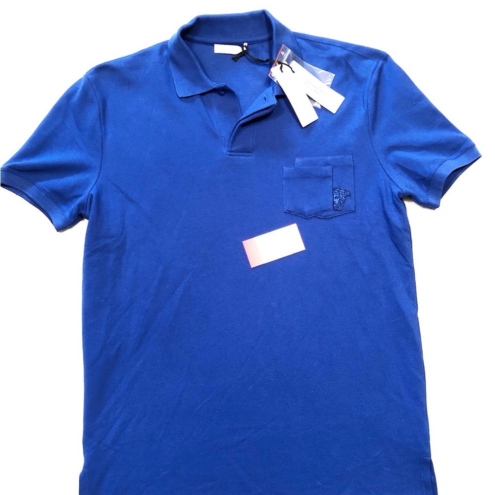 VERSACE COLLECTION MEDUSA LOGO POLO